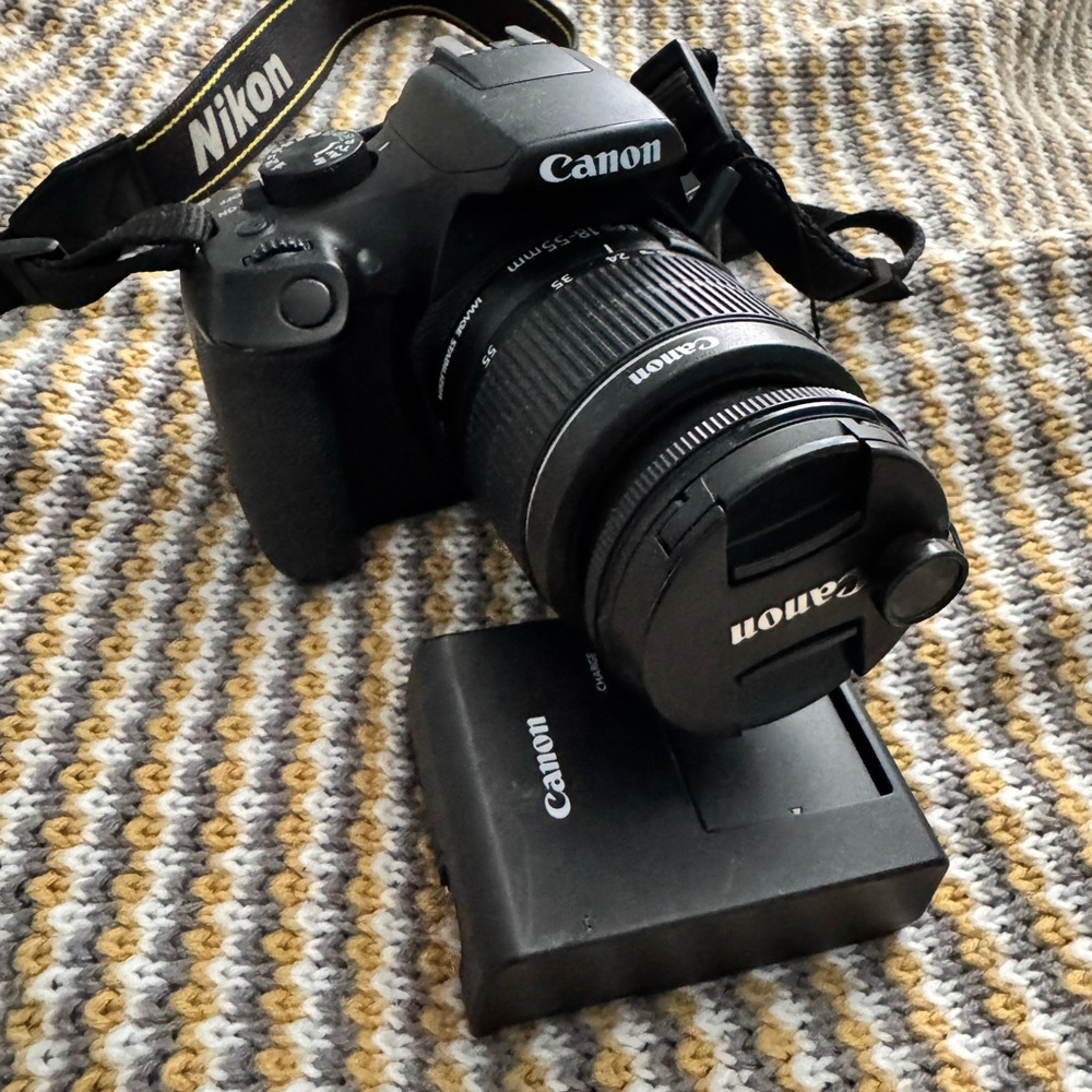 Canon Black Digital Camera Professional DSLR
